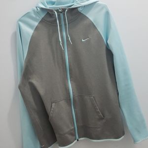 blue and grey nike jacket